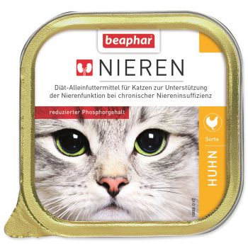 Paštika BEAPHAR Renální dieta pro kočky s kuřetem - 100g