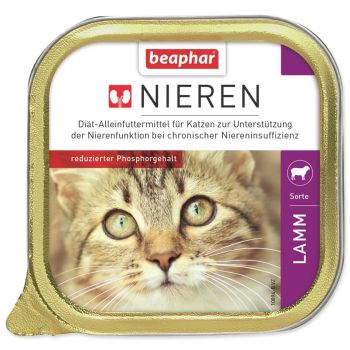 Paštika BEAPHAR Renální dieta pro kočky s jehněčím - 100g