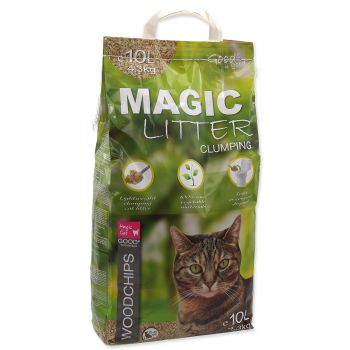 Kočkolit MAGIC CAT Litter Woodchips 10l - 4,3kg