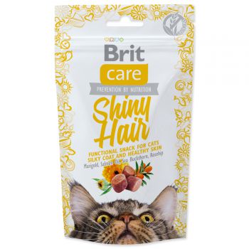 BRIT Care Cat Snack Shiny Hair - 50g