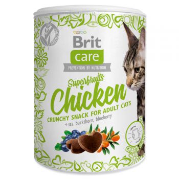 BRIT Care Cat Snack Superfruits Chicken - 100g