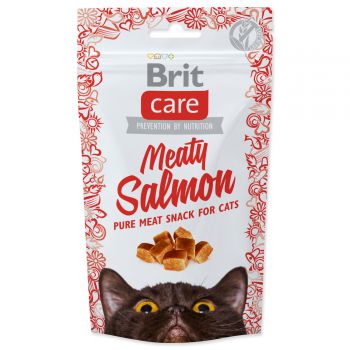 BRIT Care Cat Snack Meaty Salmon - 50g