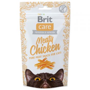 BRIT Care Cat Snack Meaty Chicken - 50g