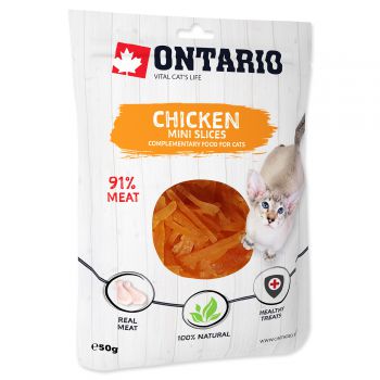 ONTARIO Mini Chicken Slices - 50g