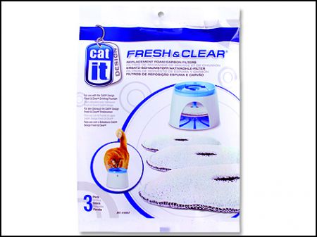 Náplň uhlíkový molitan do menší fontány CATIT Fresh & Clear