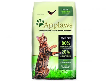 APPLAWS Dry Cat Chicken with Lamb - 400g