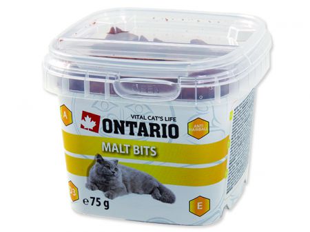 Snack ONTARIO Cat Malt Bits - 75g