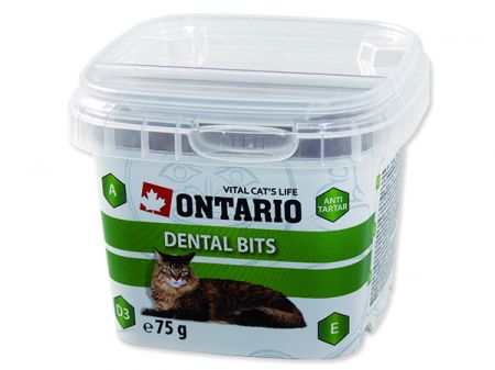 Snack ONTARIO Cat Dental Bits - 75g
