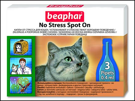 BEAPHAR No Stress Spot On pro kočky - 1,2ml