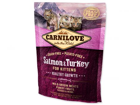 CARNILOVE Kittens Salmon and Turkey Healthy Growth - 400g