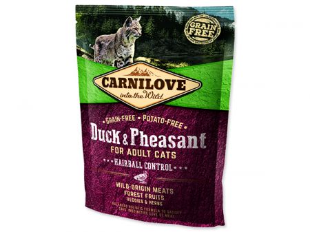 CARNILOVE Duck and Pheasant Adult Cats Hairball Control - 400g