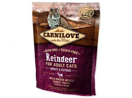 CARNILOVE Reindeer Adult Cats Energy and Outdoor - 400g