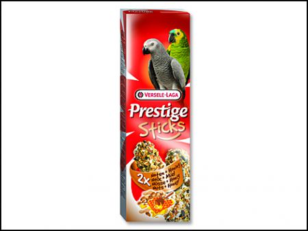 Tyčinky VERSELE-LAGA Prestige ořechy a med pro velké papoušky - 140g