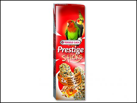Tyčinky VERSELE-LAGA Prestige ořechy a med pro střední papoušky - 140g
