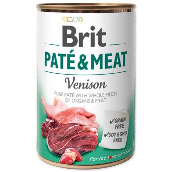 BRIT Paté & Meat Venison - 400g