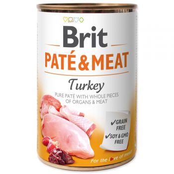 BRIT Paté & Meat Turkey - 400g