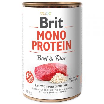BRIT Mono Protein Beef & Brown Rice - 400g