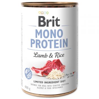 BRIT Mono Protein Lamb & Brown Rice - 400g