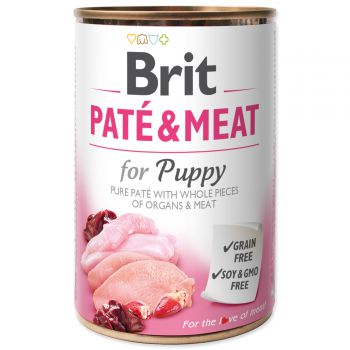 BRIT Paté & Meat Puppy - 400g