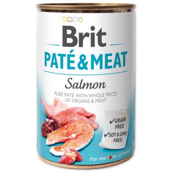 BRIT Paté & Meat Salmon - 400g