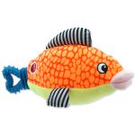 Hračka LET`S PLAY ryba oranžová 25 cm