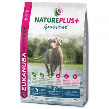 EUKANUBA Nature Plus+ Puppy Grain Free Salmon - 2,3kg