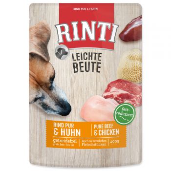Kapsička RINTI Leichte Beute hovězí + kuře - 400g