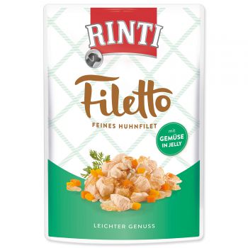 Kapsička RINTI Filetto kuře + zelenina v želé - 100g