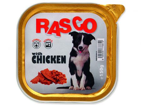 Paštika RASCO Dog s kuřecím masem - 150g