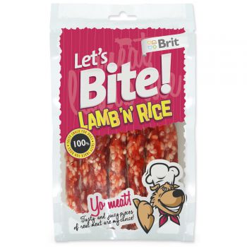 Snack BRIT Dog Let’s Bite Lamb’n’Rice - 105g