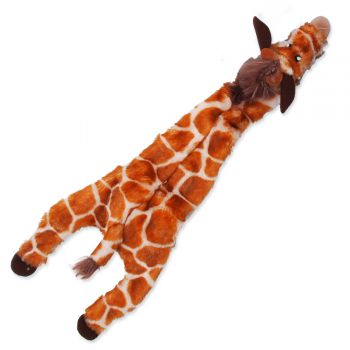 Hračka DOG FANTASY Skinneeez žirafa 35 cm