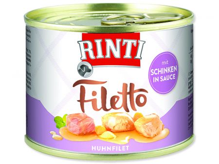 Konzerva RINTI Filetto kuře + šunka ve šťávě - 210g