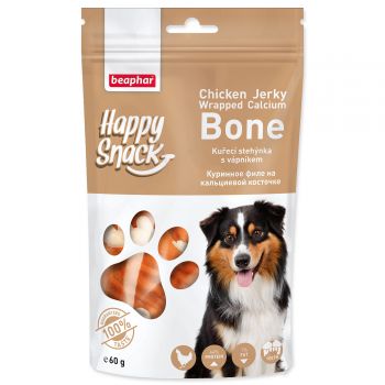 Pochoutka BEAPHAR Happy Snack Dog kuřecí stehýnka s vápníkem - 60g