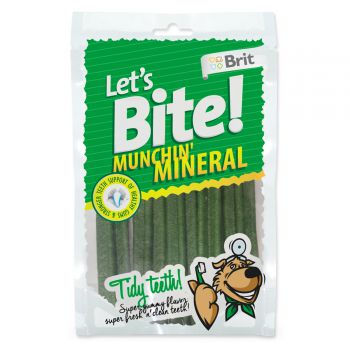 Snack BRIT Dog Let’s Bite Munchin’ Mineral - 105g