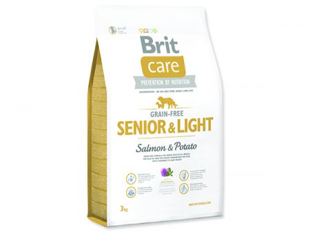 BRIT Care Grain-free Senior & Light Salmon & Potato - 3kg