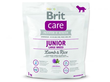 BRIT Care Junior Large Breed Lamb & Rice - 1kg