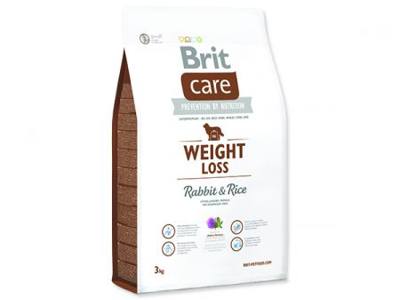 BRIT Care Dog Weight Loss Rabbit & Rice - 3kg