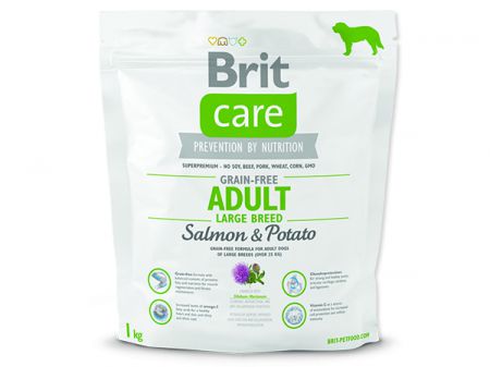 BRIT Care Grain-free Dog Adult Large Breed Salmon & Potato - 1kg