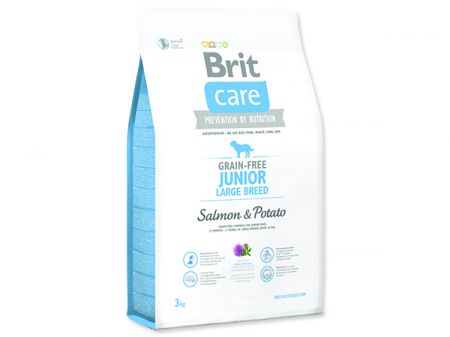 BRIT Care Grain-free Junior Large Breed Salmon & Potato - 3kg