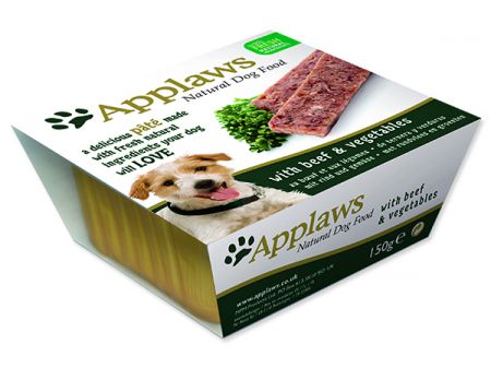 Paštika APPLAWS Dog Pate with Beef & Vegetables - 150g