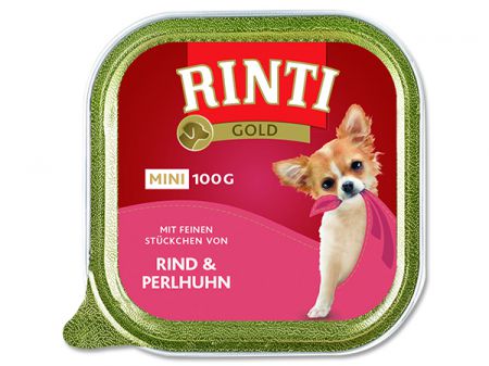 Vanička RINTI Gold Mini hovězí + perlička - 100g