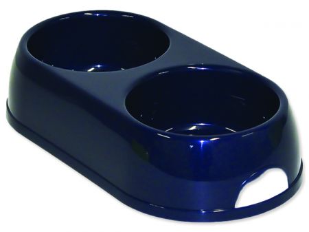 Dvojmiska DOG FANTASY plastová modrá 2 x 570 ml - 1140ml