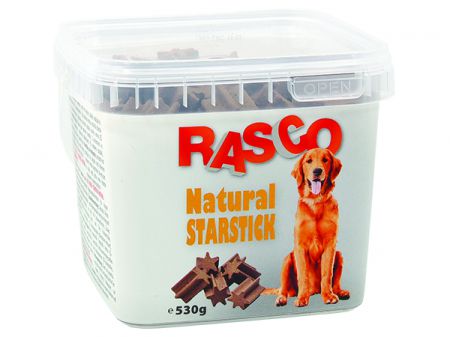 Pochoutka RASCO Dog starstick natural - 530g