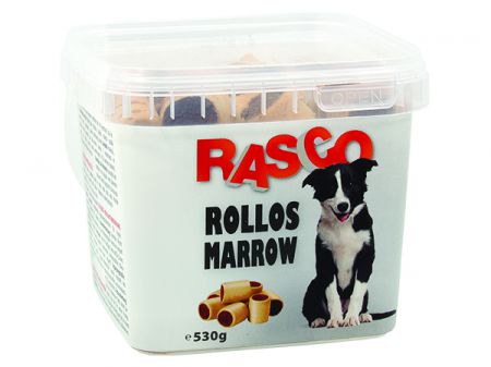 Sušenky RASCO Dog rollos morkový malý - 530g