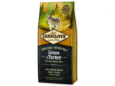 CARNILOVE Salmon & Turkey for Dog Large Breed Adult - 12kg