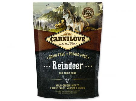 CARNILOVE Reindeer for Dog Adult - 1,5kg