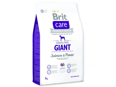 BRIT Care Grain-free Dog Giant Salmon & Potato - 3kg