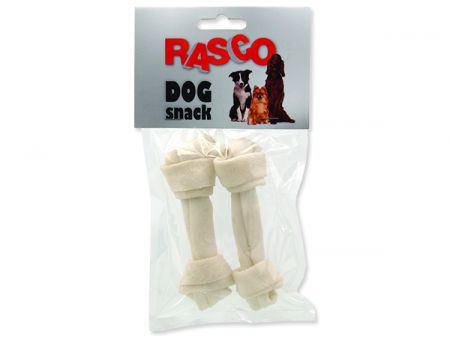 Uzle RASCO Dog buvolí bílé 11 cm
