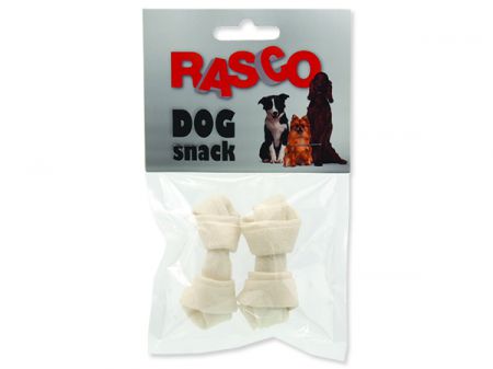 Uzle RASCO Dog buvolí bílé 6,25 cm