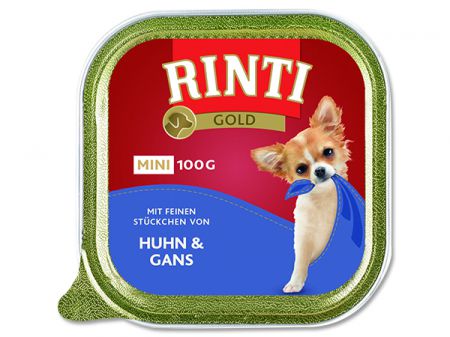 Vanička RINTI Gold Mini kuře + husa - 100g